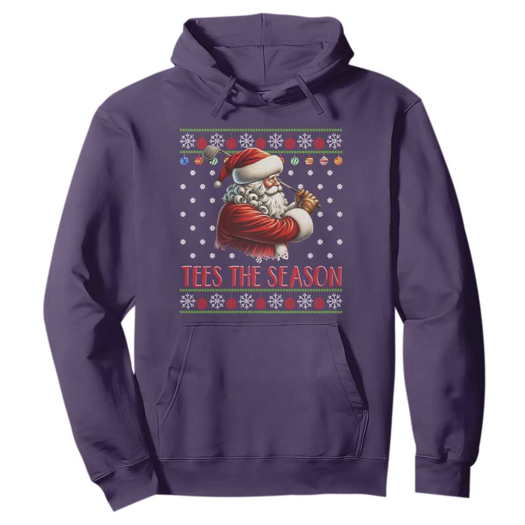 Funny Golf Holiday Gift Hoodie Tees The Season Ugly Sweater TS12 Purple Print Your Wear