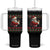 Funny Golf Holiday Gift Tumbler With Handle Tees The Season Ugly Sweater TS12 One Size: 40 oz Black Print Your Wear