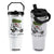 Funny Christmas Golf Flip Straw Tumbler Snowman Driving Golf Cart Merry Golfmas TS12 One Size: 30 oz White Print Your Wear