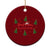 Good Mom Say Bad Words Ceramic Ornament Funny Xmas Mom Gift TS12 1pc Red Print Your Wear