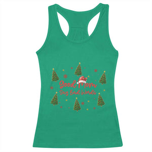 Good Mom Say Bad Words Racerback Tank Top Funny Xmas Mom Gift TS12 Irish Green Print Your Wear