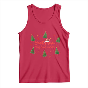 Good Mom Say Bad Words Tank Top Funny Xmas Mom Gift TS12 Red Print Your Wear