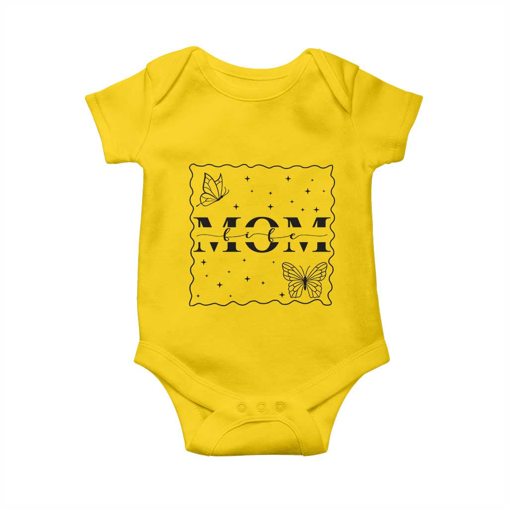 Funny Mom Life Baby Onesie Gift For Mother TS12 Daisy Print Your Wear