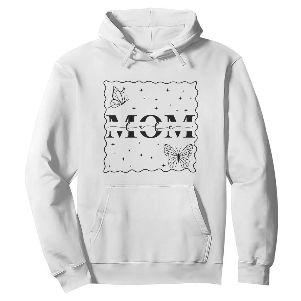 Funny Mom Life Hoodie Gift For Mother TS12 White Print Your Wear