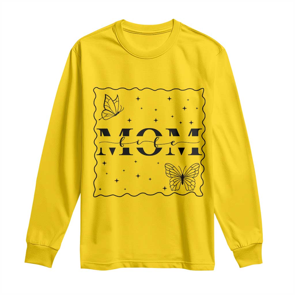 Funny Mom Life Long Sleeve Shirt Gift For Mother TS12 Daisy Print Your Wear
