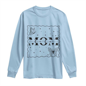 Funny Mom Life Long Sleeve Shirt Gift For Mother TS12 Light Blue Print Your Wear