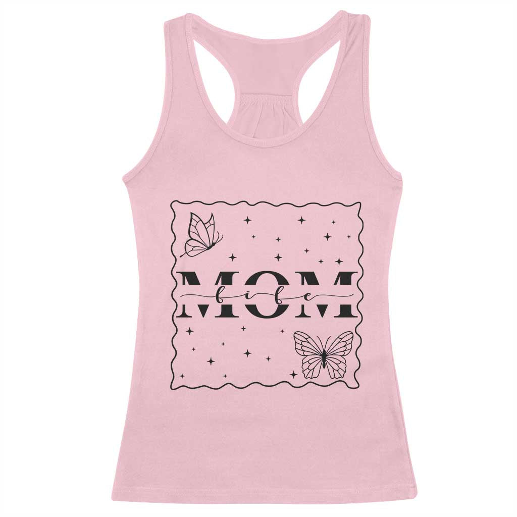 Funny Mom Life Racerback Tank Top Gift For Mother TS12 Light Pink Print Your Wear