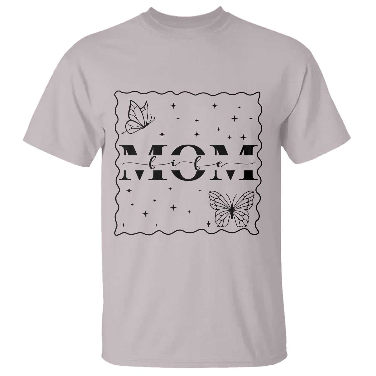 Funny Mom Life T Shirt Gift For Mother TS12 Ice Gray Print Your Wear