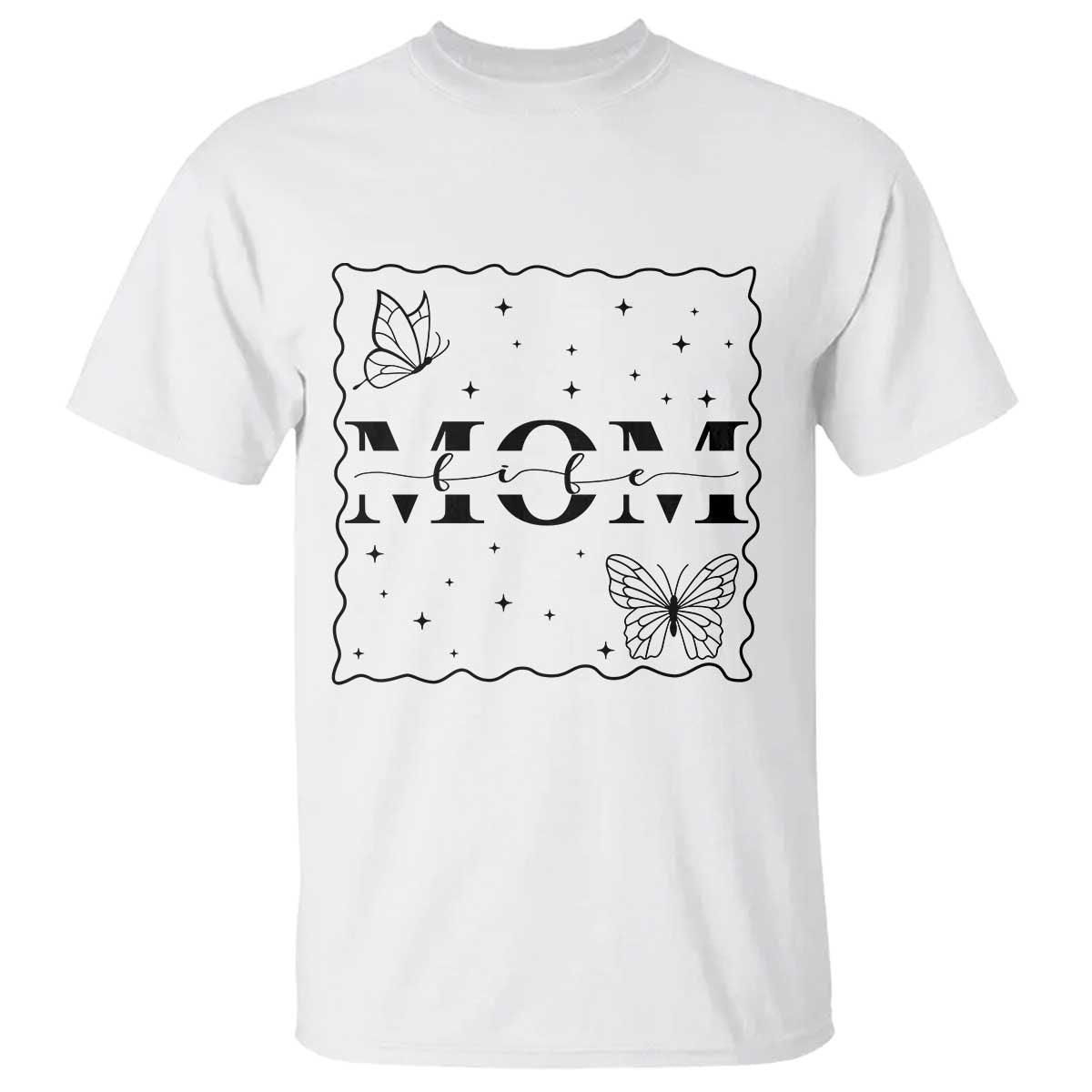 Funny Mom Life T Shirt Gift For Mother TS12 White Print Your Wear