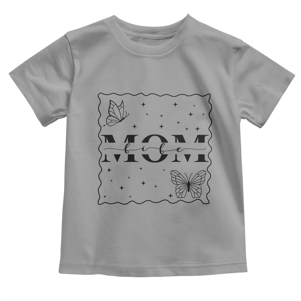 Funny Mom Life Toddler T Shirt Gift For Mother TS12 Sport Gray Print Your Wear