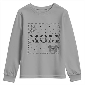 Funny Mom Life Youth Sweatshirt Gift For Mother TS12 Sport Gray Print Your Wear