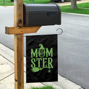 Funny Halloween Garden Flag Momster Gift For Mom TS12 Print Your Wear