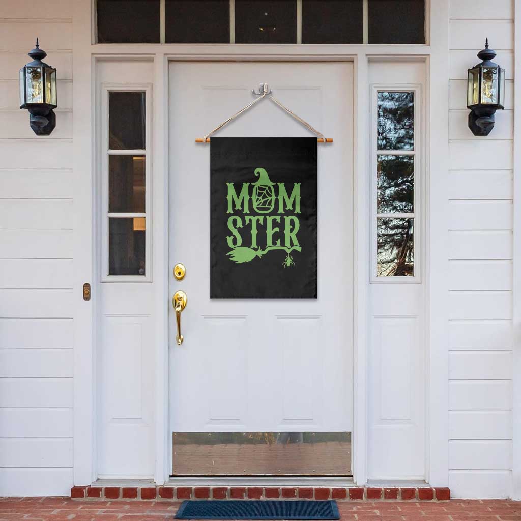 Funny Halloween Garden Flag Momster Gift For Mom TS12 Print Your Wear