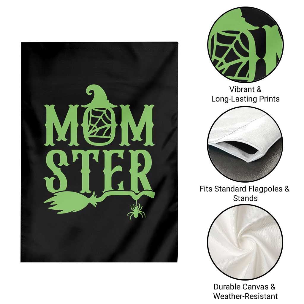 Funny Halloween Garden Flag Momster Gift For Mom TS12 Print Your Wear