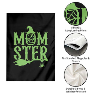 Funny Halloween Garden Flag Momster Gift For Mom TS12 Print Your Wear