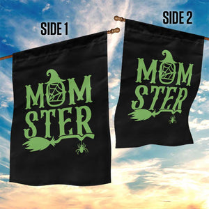 Funny Halloween Garden Flag Momster Gift For Mom TS12 Print Your Wear