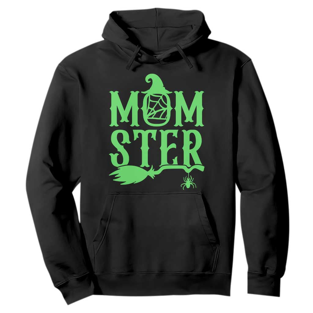 Funny Halloween Hoodie Momster Gift For Mom TS12 Black Print Your Wear