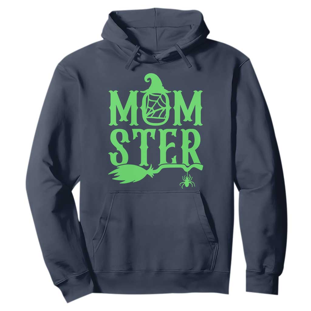 Funny Halloween Hoodie Momster Gift For Mom TS12 Navy Print Your Wear