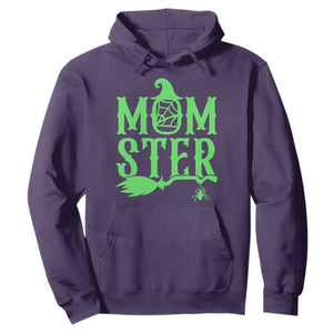 Funny Halloween Hoodie Momster Gift For Mom TS12 Purple Print Your Wear