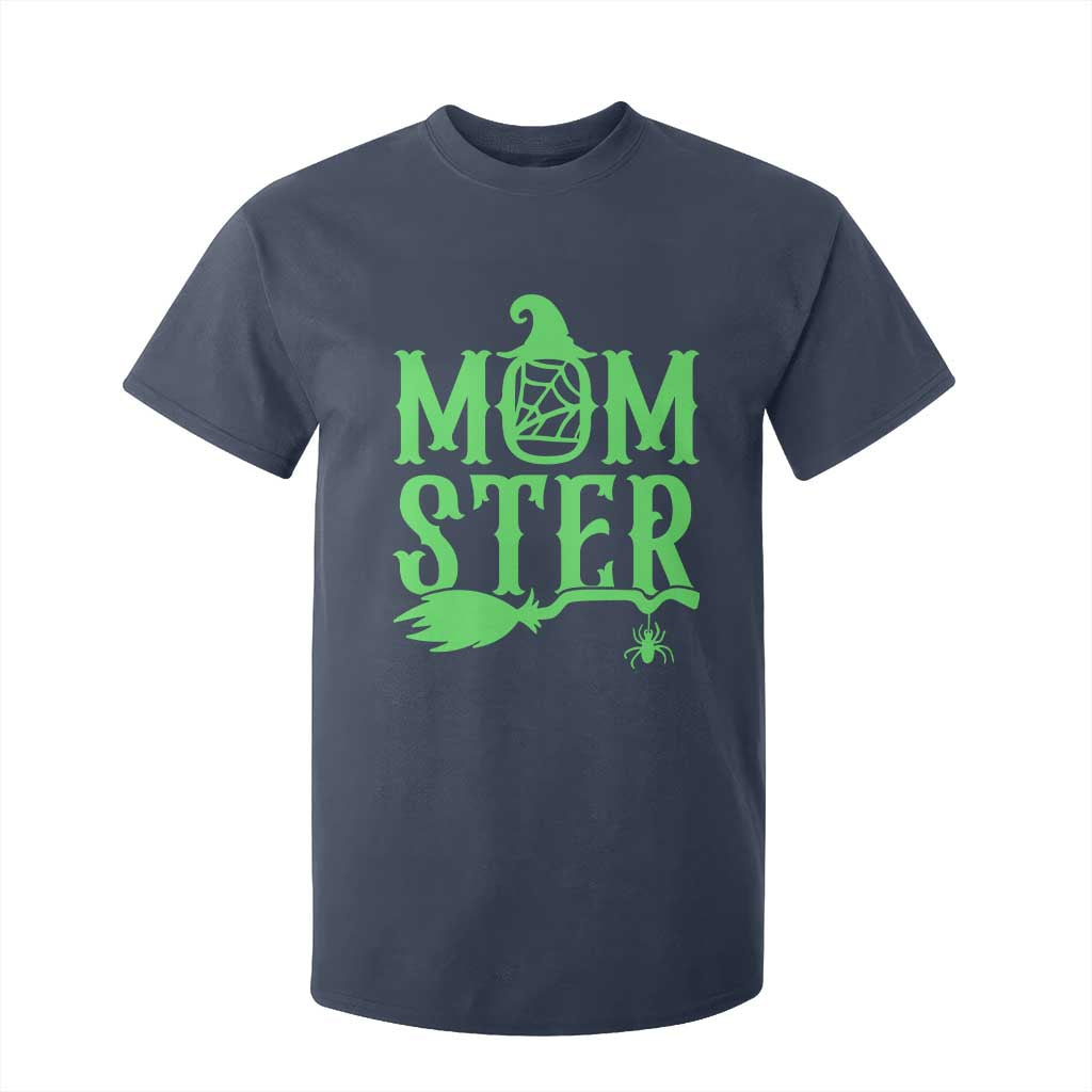 Funny Halloween T Shirt For Kid Momster Gift For Mom TS12 Navy Print Your Wear