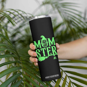 Funny Halloween Skinny Tumbler Momster Gift For Mom TS12 Print Your Wear