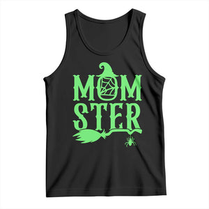 Funny Halloween Tank Top Momster Gift For Mom TS12 Black Print Your Wear
