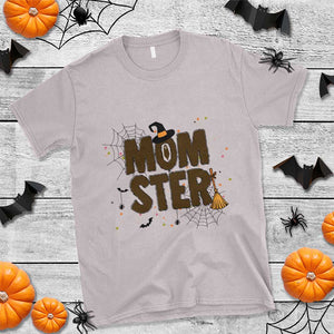 Halloween Mom Life T Shirt Funny Momster Quote TS12 Ice Gray Print Your Wear