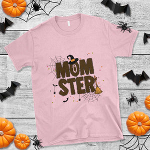 Halloween Mom Life T Shirt Funny Momster Quote TS12 Light Pink Print Your Wear