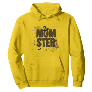 Halloween Mom Life Hoodie Funny Momster Quote TS12 Daisy Print Your Wear