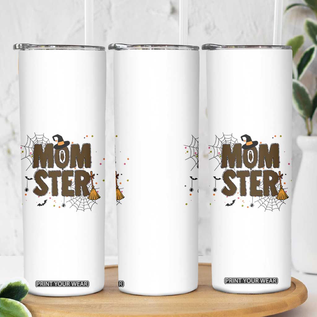 Halloween Mom Life Skinny Tumbler Funny Momster Quote TS12 Print Your Wear