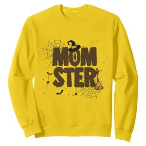 Halloween Mom Life Sweatshirt Funny Momster Quote TS12 Daisy Print Your Wear