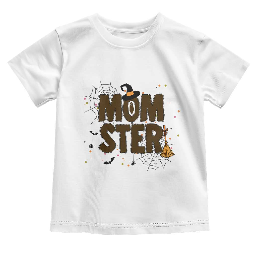 Halloween Mom Life Toddler T Shirt Funny Momster Quote TS12 White Print Your Wear