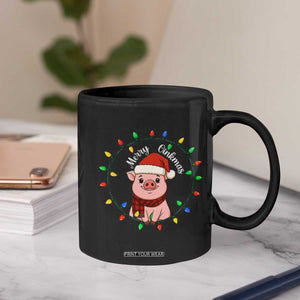 Funny Merry Oinkmas Coffee Mug Farmer Christmas Pig Lover Gift TS12 Print Your Wear