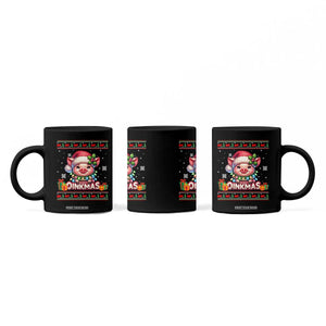 Funny Merry Oinkmas Coffee Mug Pig Lover Ugly Christmas Gift TS12 Print Your Wear
