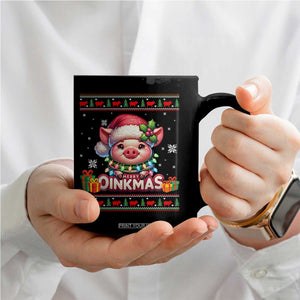 Funny Merry Oinkmas Coffee Mug Pig Lover Ugly Christmas Gift TS12 Print Your Wear