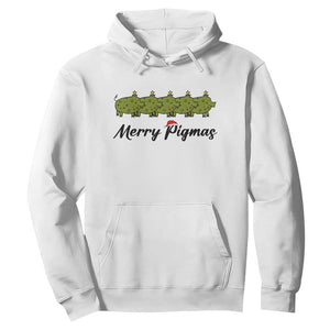 Merry Pigmas Hoodie Holiday Gift For Pig Lovers TS12 White Print Your Wear