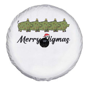 Merry Pigmas Spare Tire Cover Holiday Gift For Pig Lovers TS12 Print Your Wear