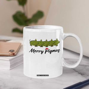 Merry Pigmas Coffee Mug Holiday Gift For Pig Lovers TS12 Print Your Wear
