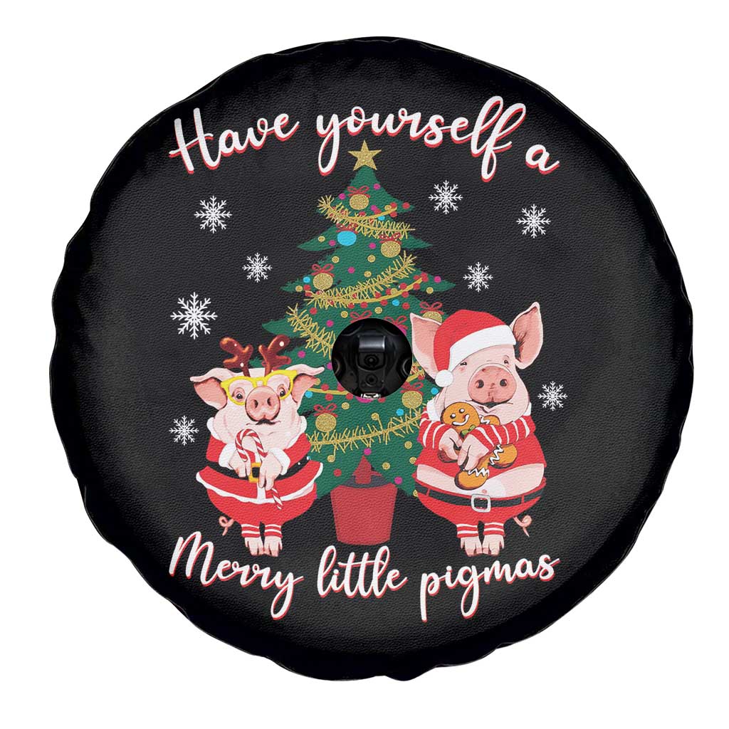 Have Yourself A Merry Little Pigmas Spare Tire Cover Christmas Pig Lover Farm Life TS12 Print Your Wear