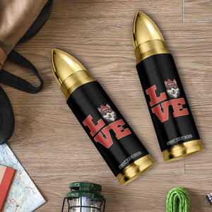 Midwest Wolf Football Pride Bullet Tumbler Game Day Gift TS12 Print Your Wear