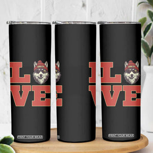 Midwest Wolf Football Pride Skinny Tumbler Game Day Gift TS12 Print Your Wear