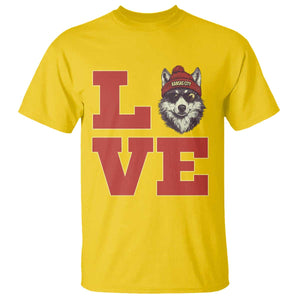 Midwest Wolf Football Pride T Shirt Game Day Gift TS12 Daisy Print Your Wear
