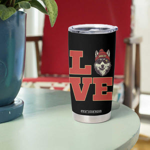 Midwest Wolf Football Pride Tumbler Cup Game Day Gift TS12 Print Your Wear