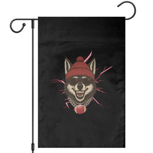 Howling Wolf Spirit For The Midwest Football Fan Garden Flag TS12 Black Print Your Wear