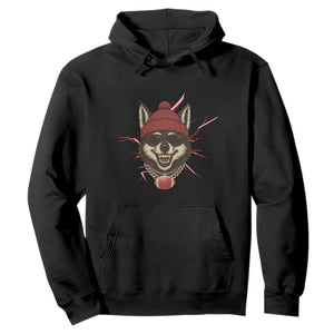 Howling Wolf Spirit For The Midwest Football Fan Hoodie TS12 Black Print Your Wear