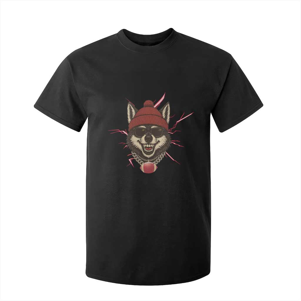 Howling Wolf Spirit For The Midwest Football Fan T Shirt For Kid TS12 Black Print Your Wear
