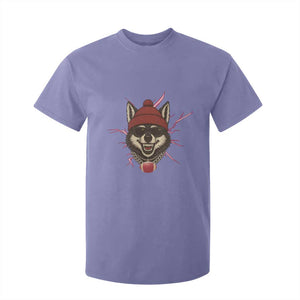 Howling Wolf Spirit For The Midwest Football Fan T Shirt For Kid TS12 Violet Print Your Wear