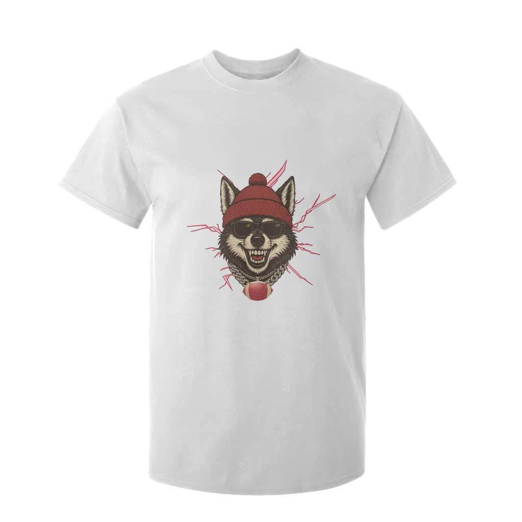 Howling Wolf Spirit For The Midwest Football Fan T Shirt For Kid TS12 White Print Your Wear