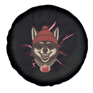 Howling Wolf Spirit For The Midwest Football Fan Spare Tire Cover TS12 Print Your Wear