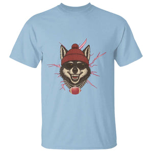 Howling Wolf Spirit For The Midwest Football Fan T Shirt TS12 Light Blue Print Your Wear